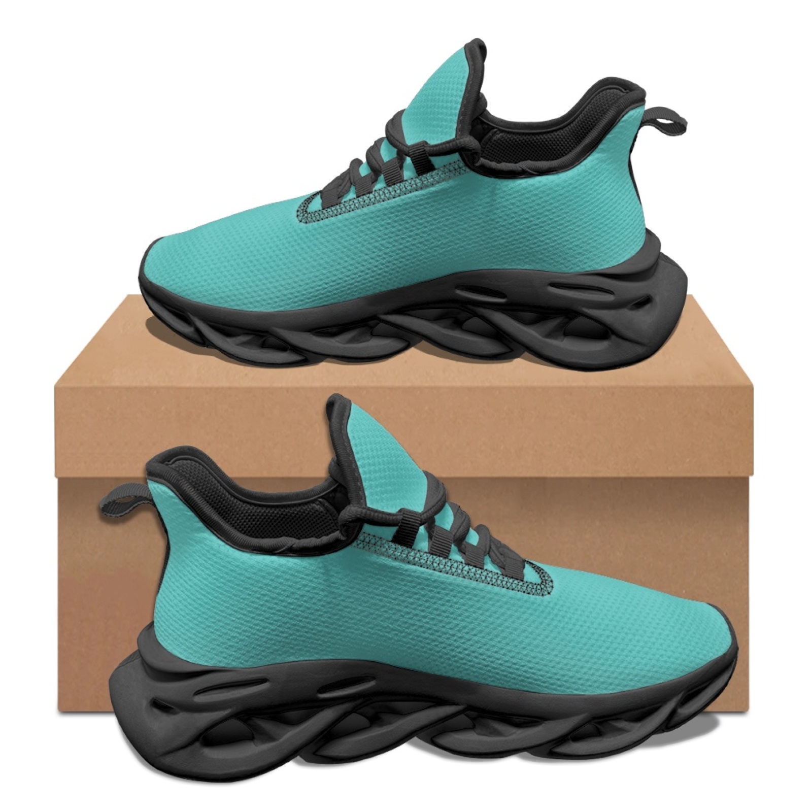 Trail Mix - PENSTROLL Teal Mesh Ademende Heren Trail