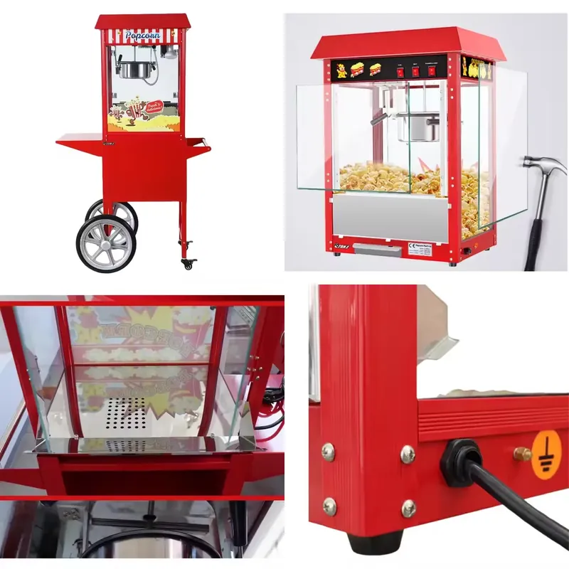 Hetelucht popcornmachine voor  - Popcorn recensie en prijs