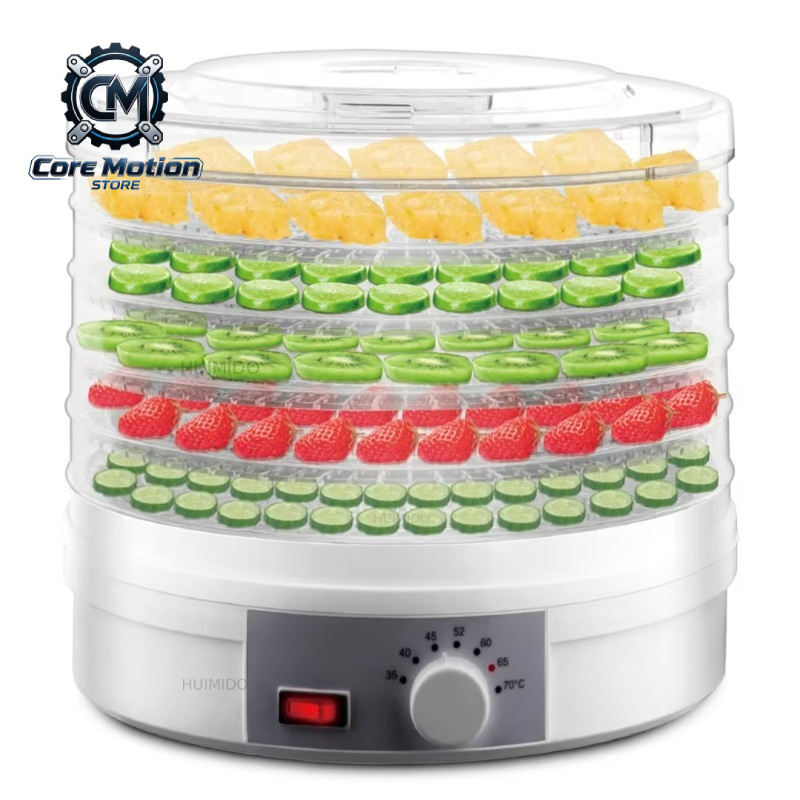 5-laden voedseldroger met inst - Healthy Snacks Food recensie en prijs