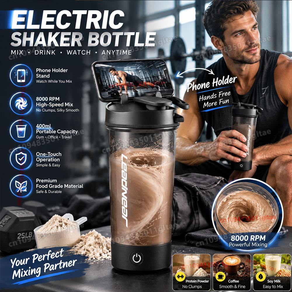 400-700ml Elektrische Shakerbe - Protein Bar recensie en prijs