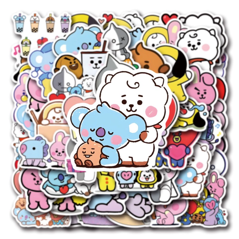 100/200PCS BT21 Chimmy Cooky K - Cookies Pack recensie en prijs