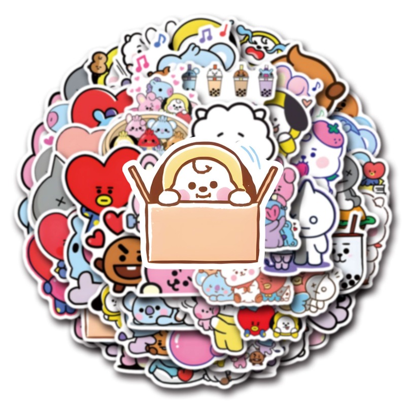 100/200PCS BT21 Chimmy Cooky K - Cookies Pack recensie en prijs
