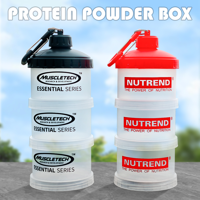 3-laags draagbare eiwitpoederd - Healthy Snacks Food recensie en prijs