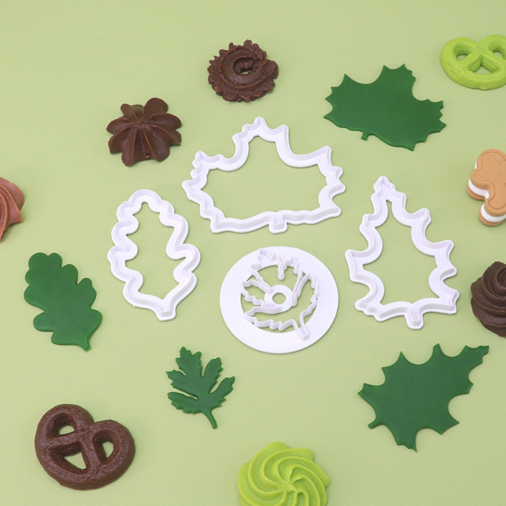 4-delige set herfstblad koekje - Cookies Pack recensie en prijs