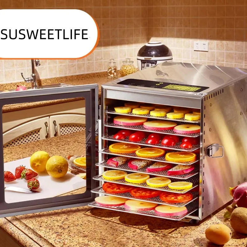 Grote capaciteit 8-bakjes voed - Healthy Snacks Food recensie en prijs