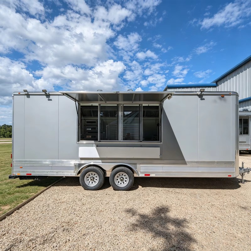 Op maat gemaakte foodtrucktrai - Food Snacks Drinks recensie en prijs